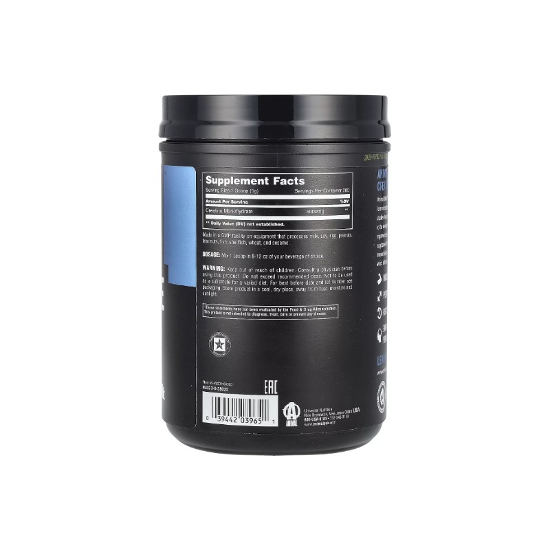 100% Pure Creatine Monohydrate™ Powder, Unflavored, 2.2 lb (1 kg)