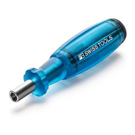 PB SWISS TOOLS 6464.BLUE Multicraft C6 Driver Bit Set of 8 Interchangeable Screwdriver Insider Blue