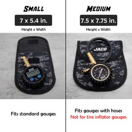 JACO Superior Products Utility Tool Pouch (Medium Size) | Multi-Purpose Storage Pouch for Tire Gauges, Tools, & Accessories (Digital Camo)