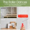 MBAIYO 2 Pcs 7'' Textured Paint Roller, Rubber Pattern Paint