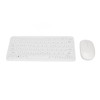 Keyboard Mouse Combo 2.4G Wireless Round Keycaps Ergonomic Design Silent