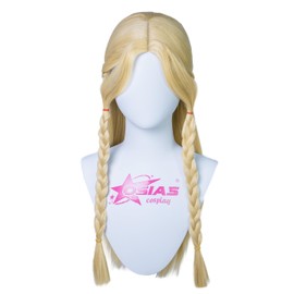 OSIAS Marcille Donato Wig Long Golden With Braids Synthetic Heat Resistant Hair