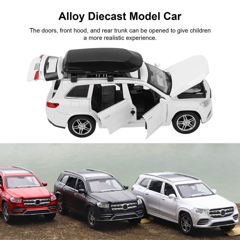 1/32 Alloy Diecast Model Cars Pull Back Electronic Toys Vehicle