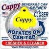 The Cappy (4-pack) Reusable Beverage Can Opener & Closer -
