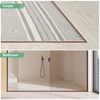 M METERXITY Floor Transition Strip Self Adhesive, 3.28FT PVC Transition