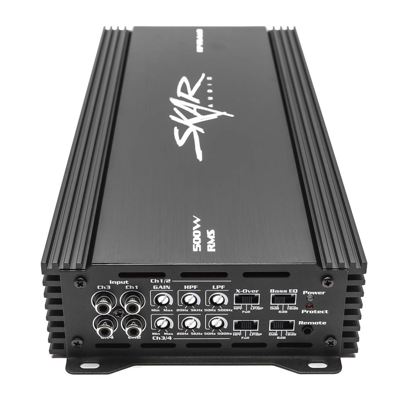 Skar Audio RP-75.4AB 500 Watt Full-Range Class A/B 4 Channel