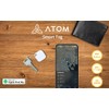 ATOM tech Smart Tag, Compatible with Apple Find My (iOS
