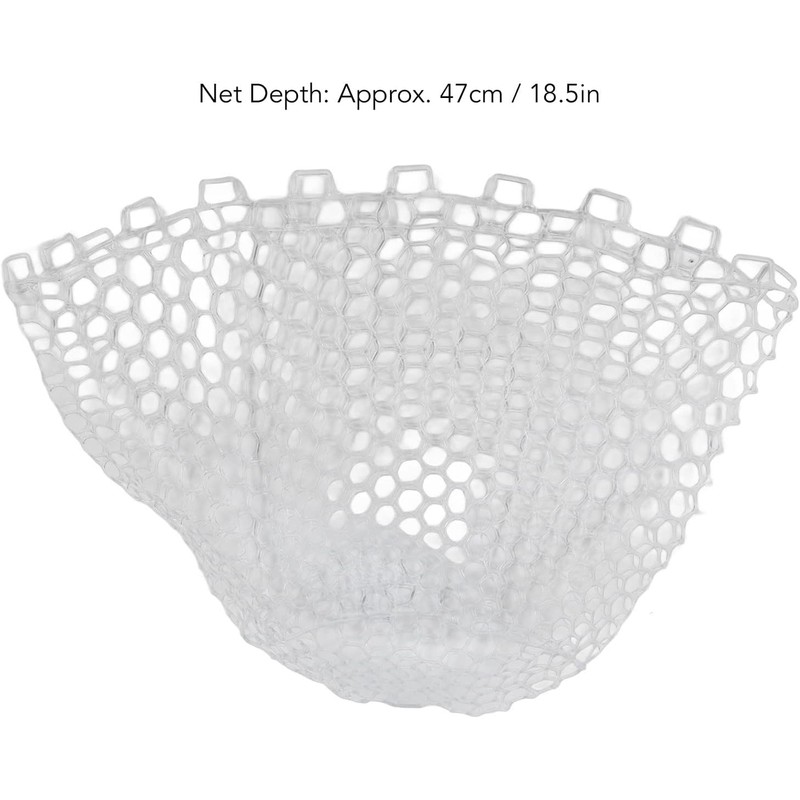 Red de Pesca OUKENS de Goma Blanca 44x47 cm –