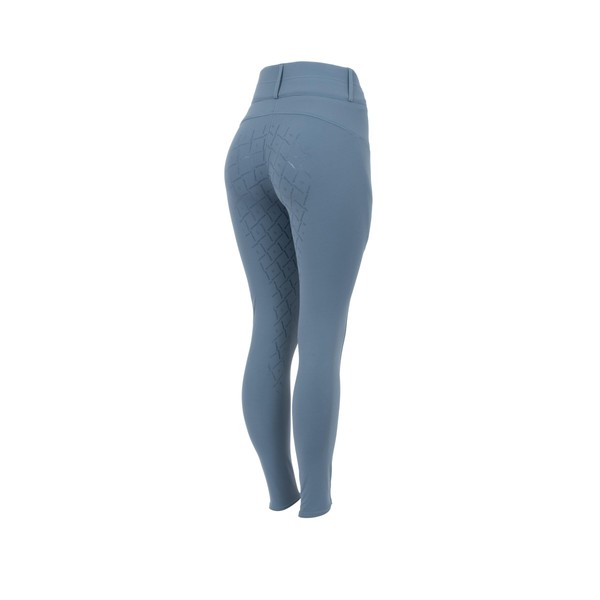 HORZE Sophie Womens High Waist Full Grip Breeches - Blue