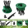 SunStream 360° Rotating Garden Sprinkler with 12 Flexible Tubes &