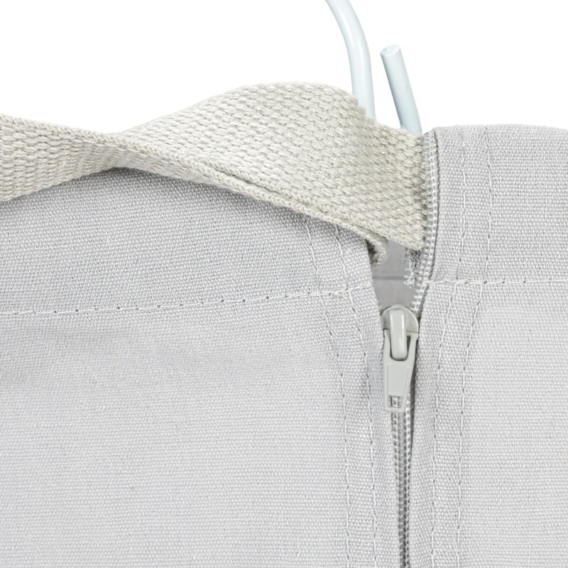 Household Essentials Door Hanging Laundry Bag, Washable Canvas Bag with