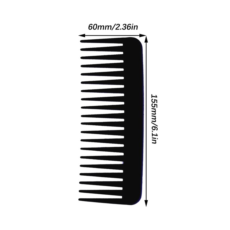 Large Hair Detangling Comb, Wide Tooth Comb, Hair Comb, No
