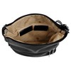 Cluty Women's Shoulder Bag Genuine Leather 020960, black