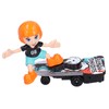 Children Electric Cartoon Scooter Toy Music Light 360° Rotation Stunt