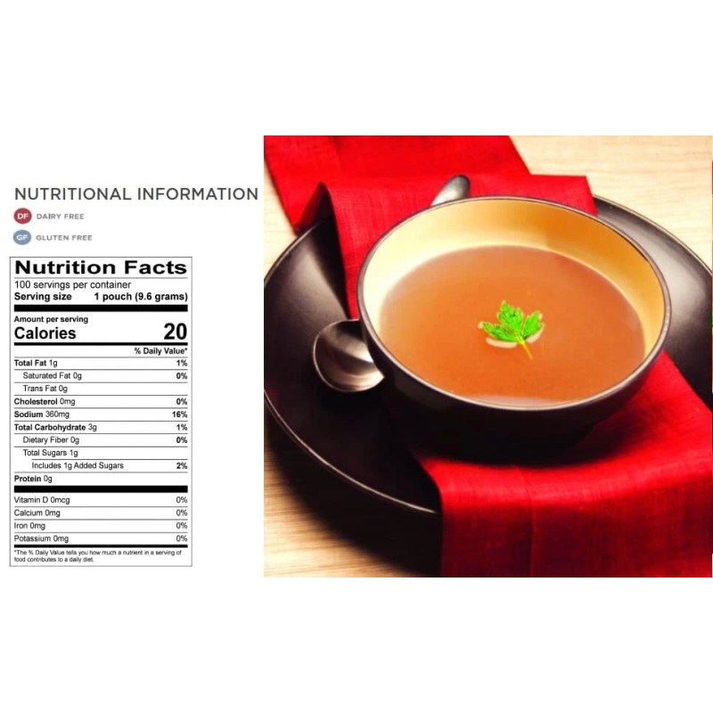 JMA Shop Savory Choice Reduced Sodium Beef Broth Pack of