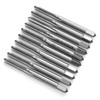10pcs M3.5x0.6 Screw Tap Straight Flute HighSpeed Steel High Hardness