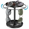 giffgiss Rotatable Sunglass Holder Organizer, Sunglass Holder Stand with 2