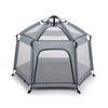TODDLETUFF Indoor & Outdoor Baby Playpen with Canopy | Baby
