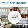 yanliangvich Bathroom Exhaust Fan with Light, 10 Inch Exhaust Fan