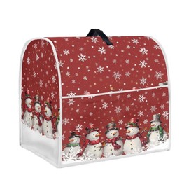 Eheartsgir Christmas Snowmen Snowflake Stand Mixer Dust Cover for Kitchen Aid 4.5-5 Quart Bowl Lift Anti-Dirty Cover Protect Small Household Kitchen Appliances
