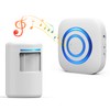 Wireless Motion Sensor Chime, Cordless Call Bell, Nursing Care, Non-Contact,