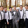 JRYXDS Men's Bow Tie, Black, Elegant Bow Tie, Classic Plain