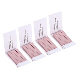 PATIKIL 4pcs PH Test Strips, 80 Indicator Papers, Litmus Tester for Water, Food, Soil, Alkaline Tests, Red