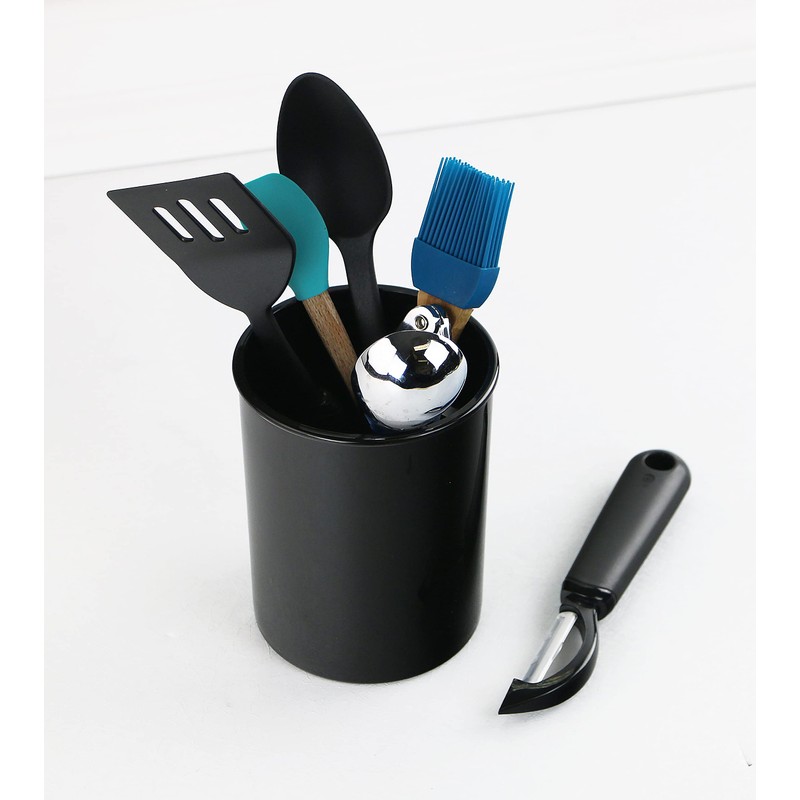 Reston Lloyd Small Utensil Holder, Multipurpose Crock, Utensil Holder, Silverware