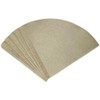 V01 x 5 Coffee Filter Paper Cones - Brown