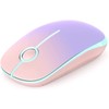 Wireless Mouse, Vssoplor 2.4G Slim Portable Computer Mice with Nano