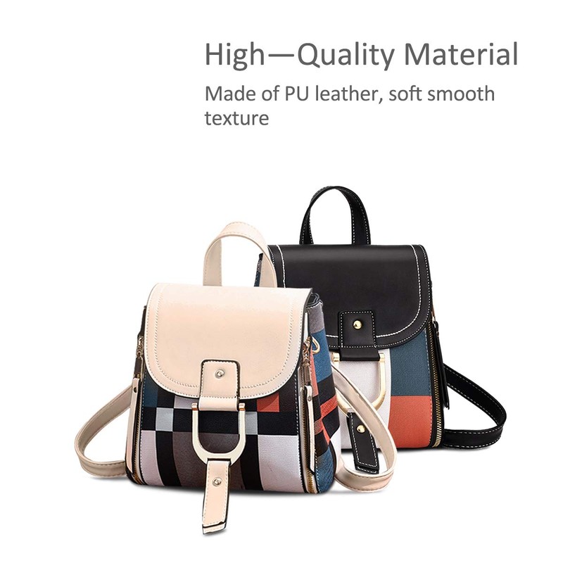 NICOLE&DORIS Womens Backpack Small Backpack Crossbody Bag Handbags Backpack for
