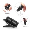 Mikinona 2sets Wire Shirt Clips Earphone Holder Black Cable Clip