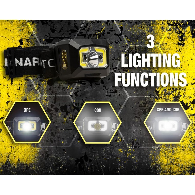 Jonard Tools Solis SOL-H2 Ultra Bright 300 Lumen LED Headlamp
