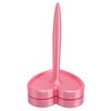Heart Shape Yarn Holder Spinner Prevent Tangling Pink Yarn Stand