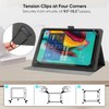 Pudazvi Universal 9.5"-10.5" Inch Tablet Case,360 Degree Rotatable Kickstand Multiple