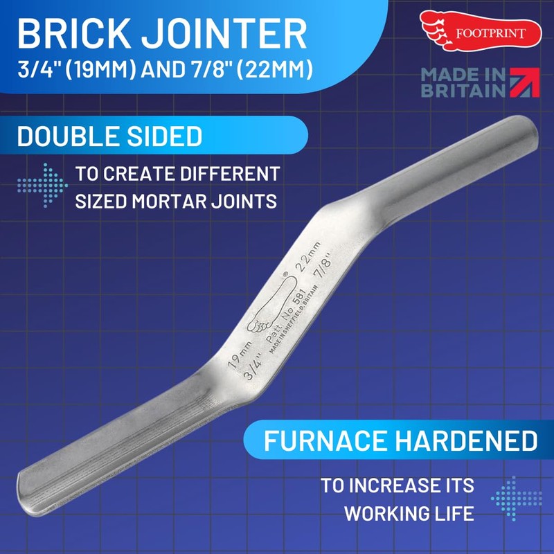 Brick Jointer by Footprint - 3/4" and 7/8" (19 and