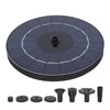 Bird Bath Fountain Floating Bird Fountain Pump Solar Powered Floating