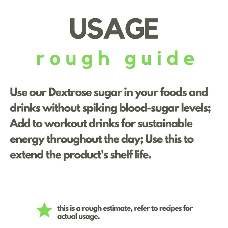 Dextrose Powder Corn Sugar (1lb)| Packed in Canada|100% All-Natural, Non-GMO,