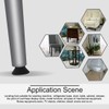 Sourcingmap M6 x 20 x 25mm Furniture Glide Leveling Feet