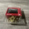 Everbilt 50-Pack Everbilt 1 inch Brass Plated Cup Hooks