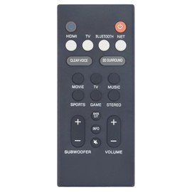 Universal Remote Control Compatible for Yamaha YAS-109 YAS-209 YAS109 YAS209 Speaker System Remote Controller