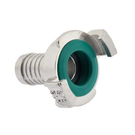 Garden Hose Quick Couplings with Hose Nozzle 25 (1 Inch) mm Hose, Claw Connector 40 mm Stainless Steel