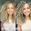 Love Ur Curls - Set de Champú y Acondicionador con Crema Estilizadora Todo en Uno para Rizos, Sistema de 3 Pasos para Reparar e Hidratar