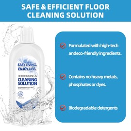 Floor Cleaning Solution Refill 2L for Tineco iFloor Series (NOT for iFloor 5 Steam), FLOOR ONE S3 S5 S6 S7 Series Wet Dry Vacuum Mop, Floor Cleaner for Multiple Hard Floors(33.8 OZ*2)