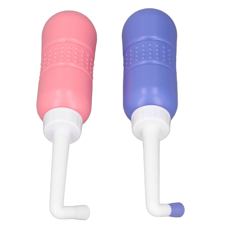 2Pcs Portable Handheld Bidet 450ML Strong Elastic Light Weight Large
