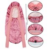 SENGTERM Long Satin Sleep Cap Silk Hood for Women -