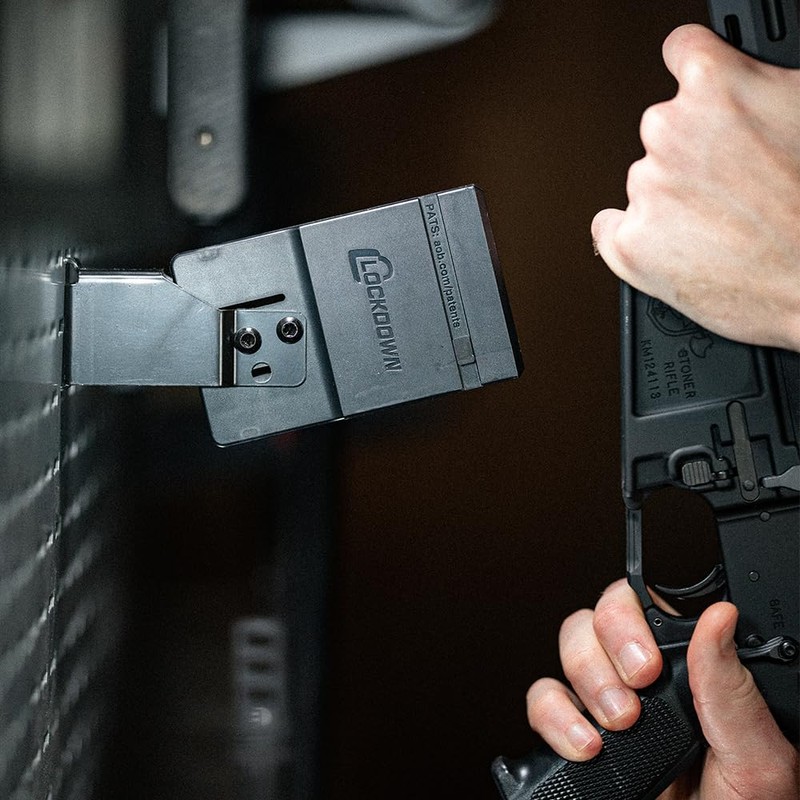 Lockdown Securewall MSR15 Hanger with Securewall Compatible Design and Simple