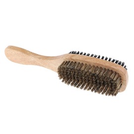 Blesiya Mens Boar Bristle Hair Brush - Natural Wooden Wave Brush for Male - Styling Beard Hairbrush for Fine,Thin,Short,Long,Thick,Curly,Wavy Hair and More - as described, A