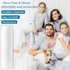Door Protector from Dog Scratching, Clear Heavy Duty Flexible Door