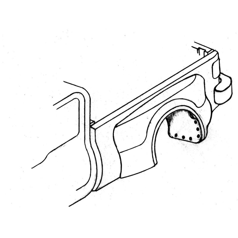 BOSTON BUDDY ™ Ford Dually F250 F350 Rear Wheel Splash
